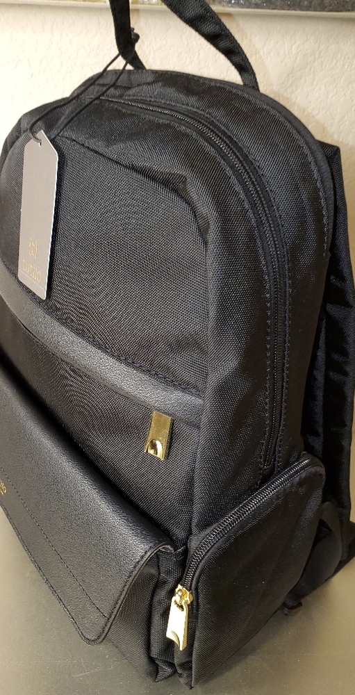 Tutilo Unisex Black Backback - Picture 3 of 8